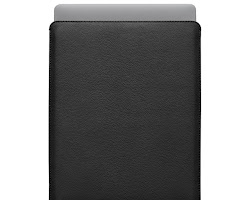 Image of Woolnut Leather Sleeve MacBook Pro case